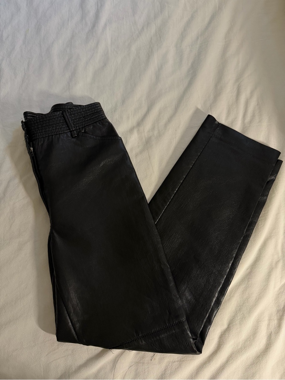 Aritzia Wilfred Funk Pant High-waisted Vegan Leather